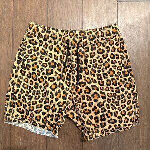 Men's H&M Shorts- Size Small- Cheetah Print 6" Inseam